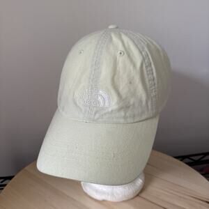 The North Face Strapback Hat Cap One Size Light Teal Logo Never Stop Exploring
